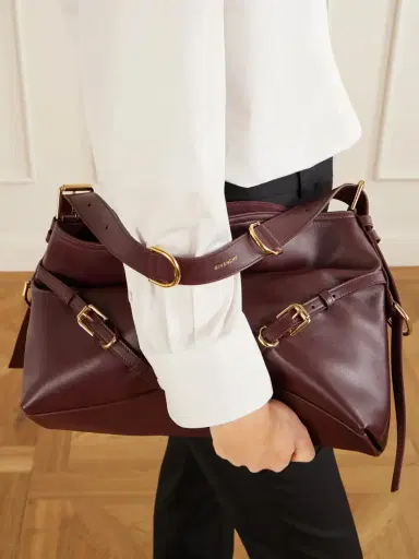 Givenchy Voyou Medium Leather Shoulder Bag | Thumbnail 2 Givenchy Voyou Medium Leather Shoulder Bag | Thumbnail 2