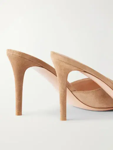 Gianvito Rossi Elle 85 Suede Pumps | Thumbnail 5 Gianvito Rossi Elle 85 Suede Pumps | Thumbnail 5