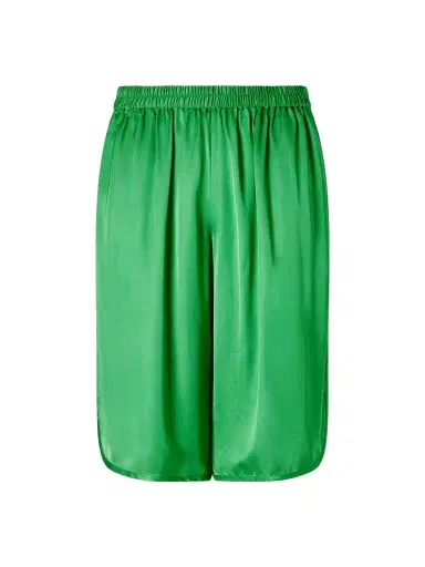 The Frankie Shop Nelis Lenzing™ Ecovero™-blend Satin Knee-lenght Shorts | Thumbnail 1 The Frankie Shop Nelis Lenzing™ Ecovero™-blend Satin Knee-lenght Shorts | Thumbnail 1