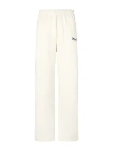 Sporty & Rich Vendome La Embroidered Cotton-fleece Track Pants | Thumbnail 1 Sporty & Rich Vendome La Embroidered Cotton-fleece Track Pants | Thumbnail 1