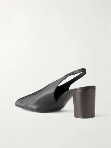 Lemaire Glove 80 Leather Slingback Pumps | Thumbnail 3 Lemaire Glove 80 Leather Slingback Pumps | Thumbnail 3