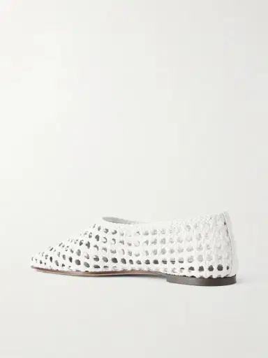 Emme Parsons High Throat Woven Leather Ballet Flats | Thumbnail 3 Emme Parsons High Throat Woven Leather Ballet Flats | Thumbnail 3