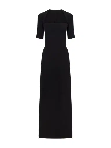 Jacquemus Bolero Stretch-jersey Midi Dress | Thumbnail 1 Jacquemus Bolero Stretch-jersey Midi Dress | Thumbnail 1