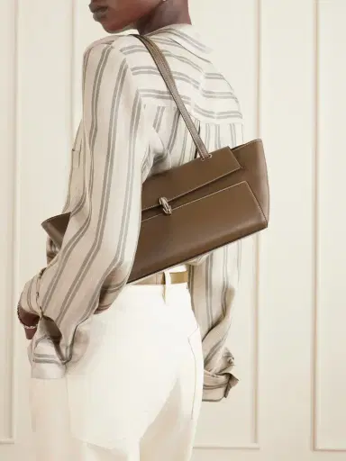 Savette Symmetry Trapeze Leather Shoulder Bag | Thumbnail 2 Savette Symmetry Trapeze Leather Shoulder Bag | Thumbnail 2