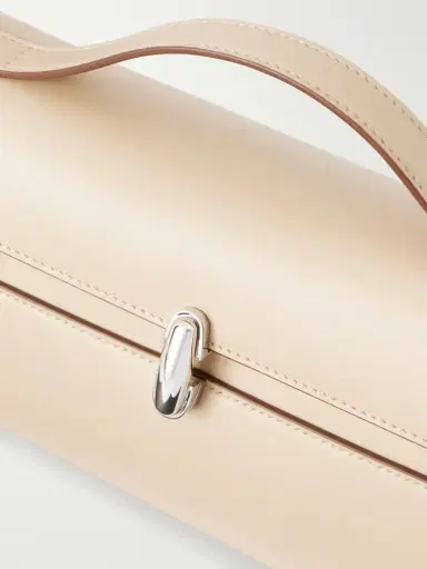 Savette Symmetry Trapeze Pochette Leather Tote | Thumbnail 5 Savette Symmetry Trapeze Pochette Leather Tote | Thumbnail 5