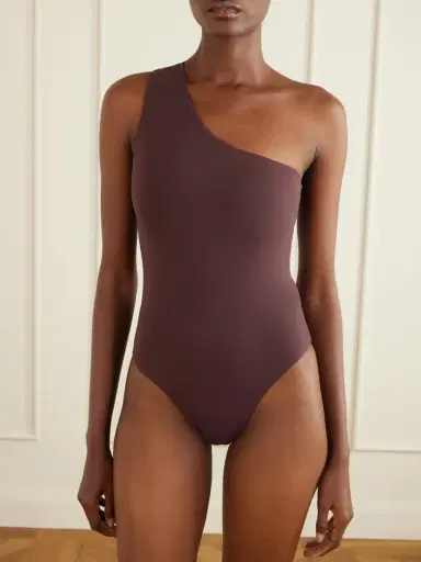 Taller Marmo Rhodes One-shoulder Swimsuit And Fringed Pareo Set | Thumbnail 3 Taller Marmo Rhodes One-shoulder Swimsuit And Fringed Pareo Set | Thumbnail 3
