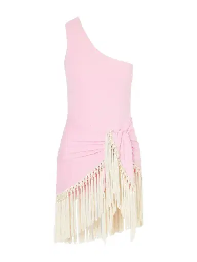 Taller Marmo Yacare Swimsuit And Fringed Pareo Set | Thumbnail 1 Taller Marmo Yacare Swimsuit And Fringed Pareo Set | Thumbnail 1