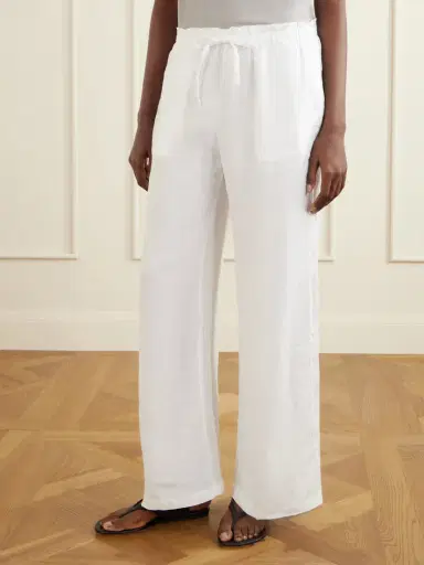 James Perse Linen Straight-leg Pants | Thumbnail 3 James Perse Linen Straight-leg Pants | Thumbnail 3