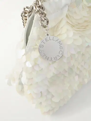 Stella McCartney Falabella Mini Sequined Satin Shoulder Bag | Thumbnail 5 Stella McCartney Falabella Mini Sequined Satin Shoulder Bag | Thumbnail 5