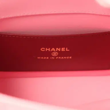 Chanel Chanel Mini Preppy Coco Clutch with Straps Pink Shiny Caviar Brushed Gold Hardware | Thumbnail 9 Chanel Chanel Mini Preppy Coco Clutch with Straps Pink Shiny Caviar Brushed Gold Hardware | Thumbnail 9