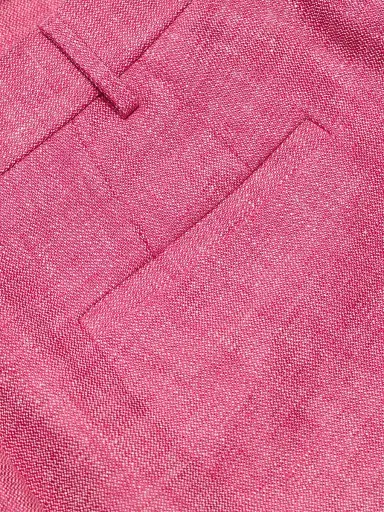 Elie Tahari Women's The Kenna Linen Wide-Leg Trousers - Plum Rose | Thumbnail 7 Elie Tahari Women's The Kenna Linen Wide-Leg Trousers - Plum Rose | Thumbnail 7