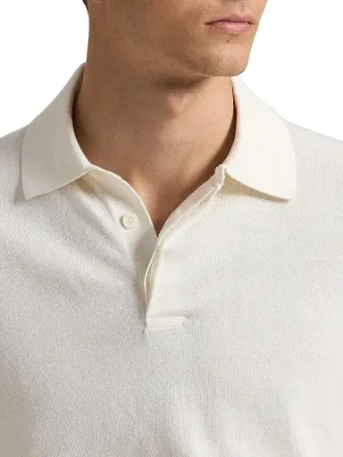 Polo Ralph Lauren Men's Cutaway Collar Cotton Polo Shirt | Thumbnail 5 Polo Ralph Lauren Men's Cutaway Collar Cotton Polo Shirt | Thumbnail 5