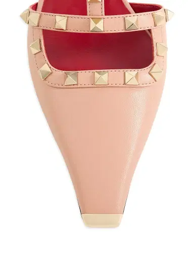 Valentino Garavani Women's Rockstud 40MM Kidskin Pumps - Phard | Thumbnail 5 Valentino Garavani Women's Rockstud 40MM Kidskin Pumps - Phard | Thumbnail 5