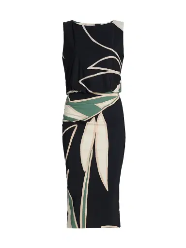 Chiara Boni La Petite Robe Women's Ivona Print Sje Cocktail Dress - Tula - Size 4 | Thumbnail 1 Chiara Boni La Petite Robe Women's Ivona Print Sje Cocktail Dress - Tula - Size 4 | Thumbnail 1