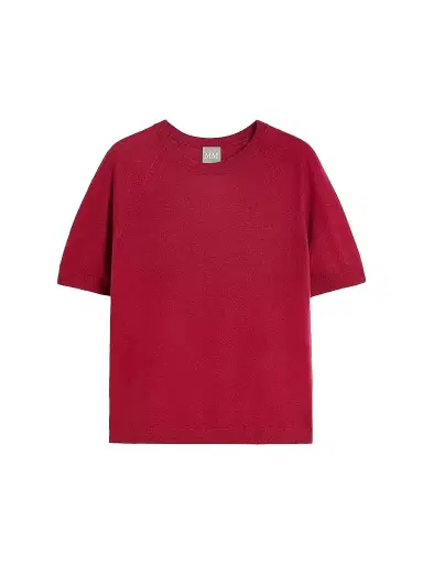 MM Max Mara Women's Wool and Cashmere Sweater - Dark Red | Thumbnail 1 MM Max Mara Women's Wool and Cashmere Sweater - Dark Red | Thumbnail 1