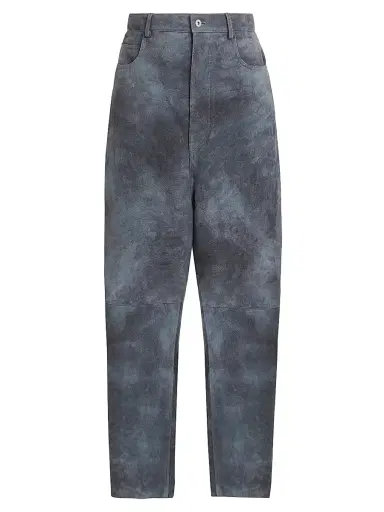 Bottega Veneta Men's Cloudy Suede Trousers | Thumbnail 1 Bottega Veneta Men's Cloudy Suede Trousers | Thumbnail 1