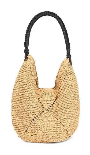 Madewell Lg Straw Pouchette Bag: Seasonal | Thumbnail 2 Madewell Lg Straw Pouchette Bag: Seasonal | Thumbnail 2