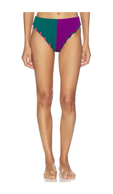 Nau Bikinis Contour Colorblock Bikini Bottom | Thumbnail 1 Nau Bikinis Contour Colorblock Bikini Bottom | Thumbnail 1