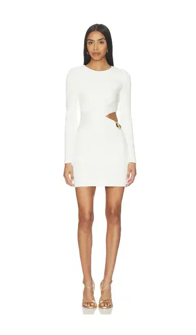 PatBo Cora Knit Long Sleeve Mini Dress | Thumbnail 1 PatBo Cora Knit Long Sleeve Mini Dress | Thumbnail 1
