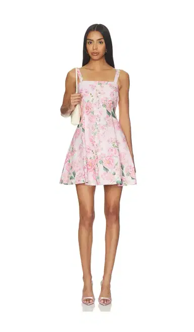 Generation Love Whitney Floral Linen Dress | Thumbnail 1 Generation Love Whitney Floral Linen Dress | Thumbnail 1