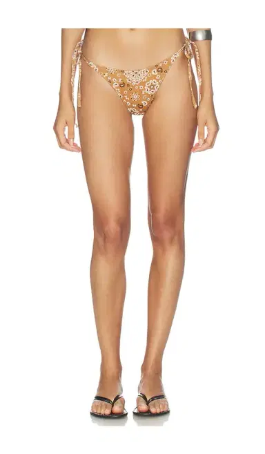 Skims Signature Swim Dipped Tie Bottom | Thumbnail 1 Skims Signature Swim Dipped Tie Bottom | Thumbnail 1