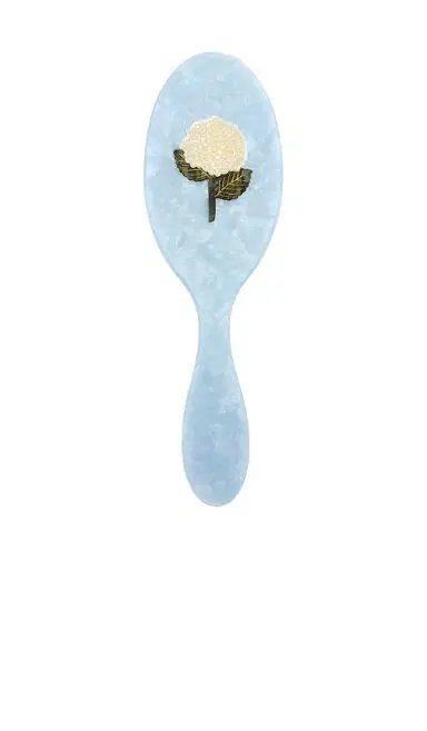 Solar Eclipse Hand-painted Hydrangea Amazing Hair Day Brush | Thumbnail 1 Solar Eclipse Hand-painted Hydrangea Amazing Hair Day Brush | Thumbnail 1