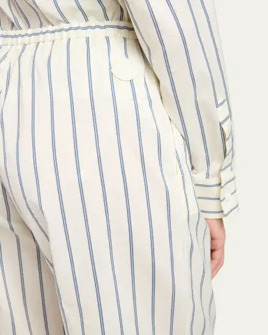 Moncler Stripe Pull-On Cotton Pants | Thumbnail 5 Moncler Stripe Pull-On Cotton Pants | Thumbnail 5