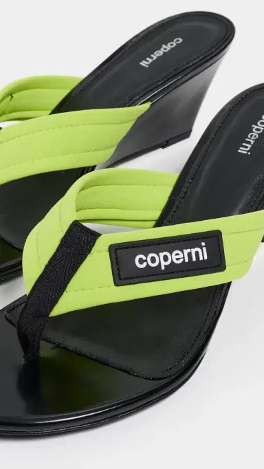 Coperni Wedge Sandals Green | Thumbnail 6 Coperni Wedge Sandals Green | Thumbnail 6