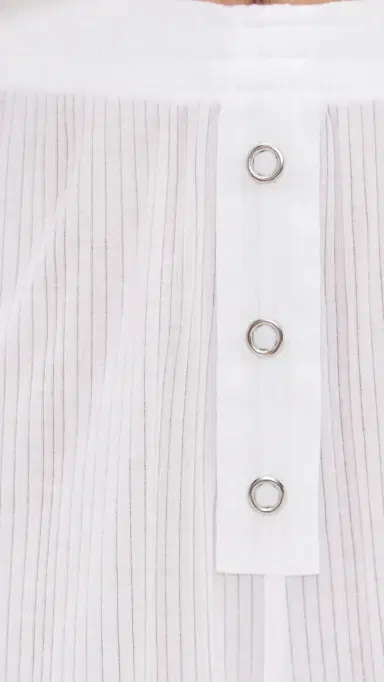 Negative Whipped Boyfriend Shorts White | Thumbnail 6 Negative Whipped Boyfriend Shorts White | Thumbnail 6