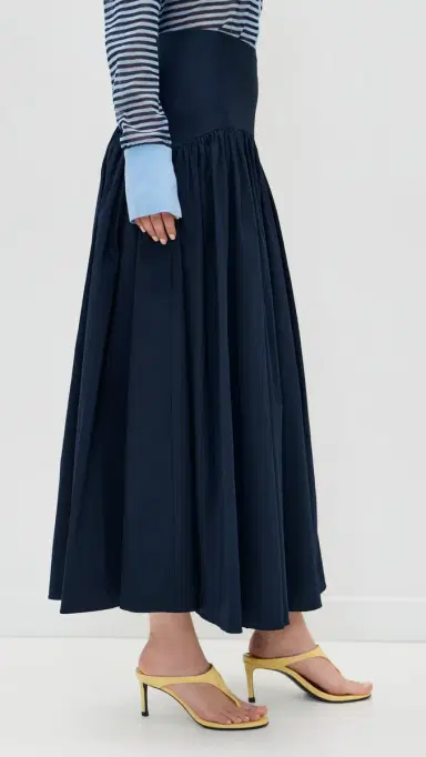 Staud Procida Skirt Navy 6 | Thumbnail 4 Staud Procida Skirt Navy 6 | Thumbnail 4