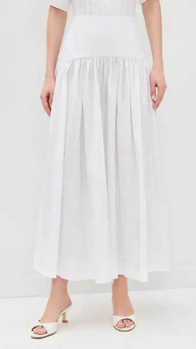 Staud Procida Skirt White | Thumbnail 2 Staud Procida Skirt White | Thumbnail 2