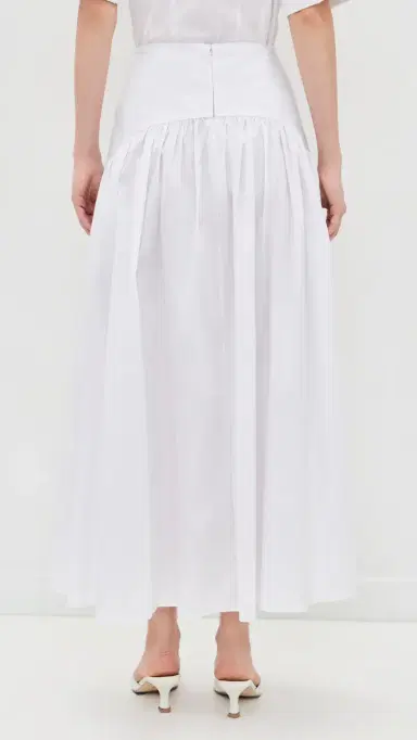 Staud Procida Skirt White | Thumbnail 3 Staud Procida Skirt White | Thumbnail 3