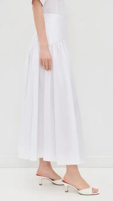 Staud Procida Skirt White | Thumbnail 4 Staud Procida Skirt White | Thumbnail 4