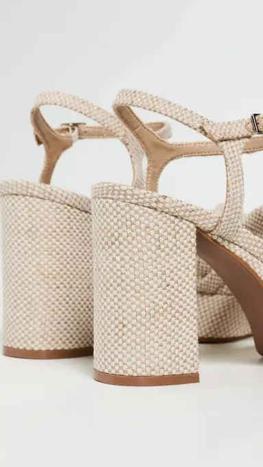 Jeffrey Campbell Dalida Platform Sandals Cream Canvas 5 | Thumbnail 4 Jeffrey Campbell Dalida Platform Sandals Cream Canvas 5 | Thumbnail 4