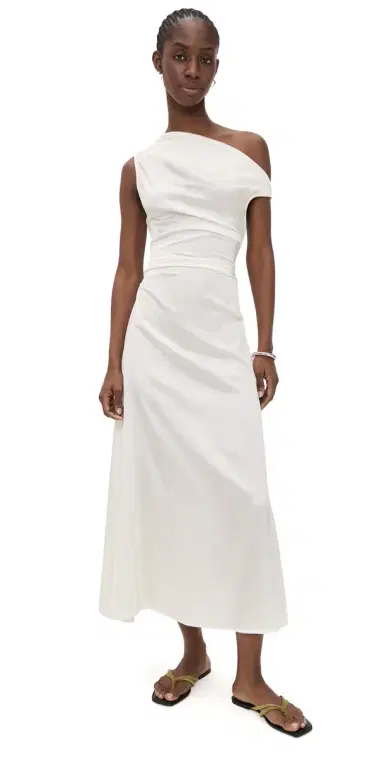 STAUD Phare Silk Dress | Thumbnail 1 STAUD Phare Silk Dress | Thumbnail 1
