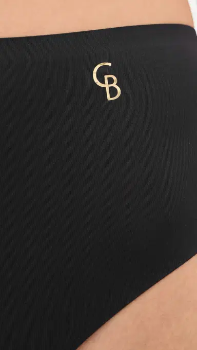 Cosabella Lisciante High Waisted Thong Black M/L | Thumbnail 4 Cosabella Lisciante High Waisted Thong Black M/L | Thumbnail 4