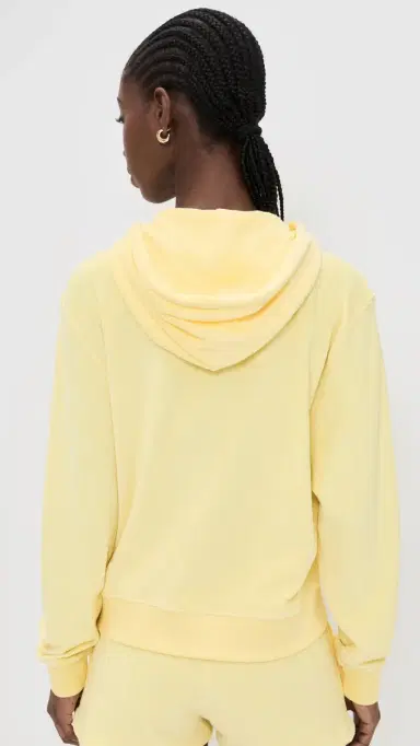 Hunza G Terry Zip Up Butter | Thumbnail 3 Hunza G Terry Zip Up Butter | Thumbnail 3
