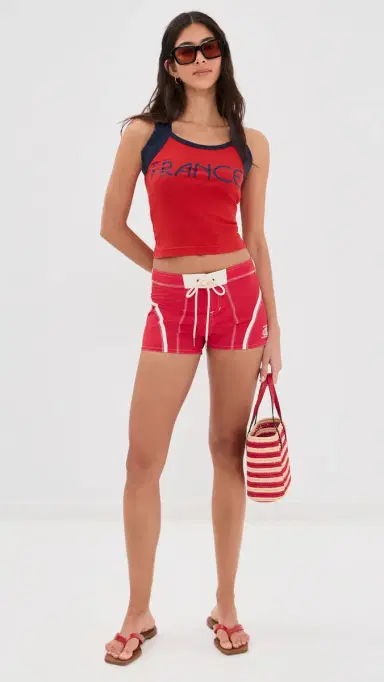 Made Some Sportswear France Tank Top Red/Navy L | Thumbnail 5 Made Some Sportswear France Tank Top Red/Navy L | Thumbnail 5