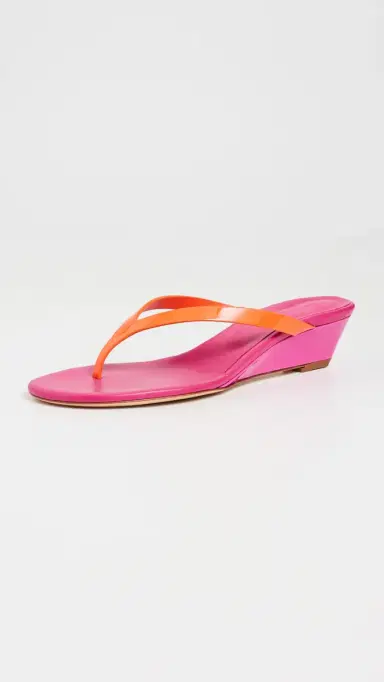 Christopher Esber Scala Wedge Sandals Watermelon/Tangelo 35 | Thumbnail 5 Christopher Esber Scala Wedge Sandals Watermelon/Tangelo 35 | Thumbnail 5