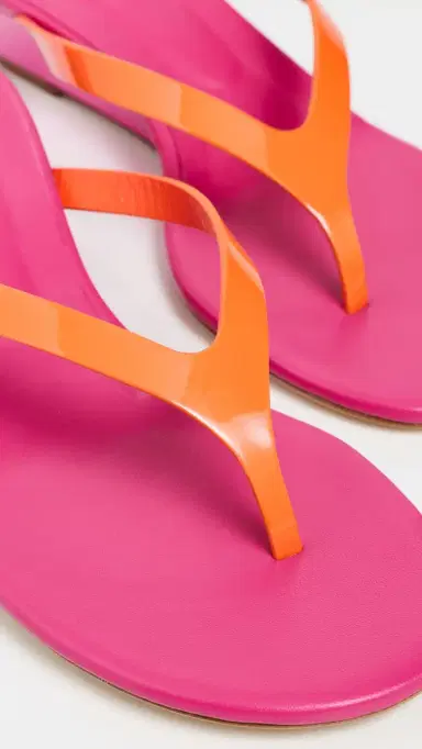 Christopher Esber Scala Wedge Sandals Watermelon/Tangelo 35 | Thumbnail 6 Christopher Esber Scala Wedge Sandals Watermelon/Tangelo 35 | Thumbnail 6