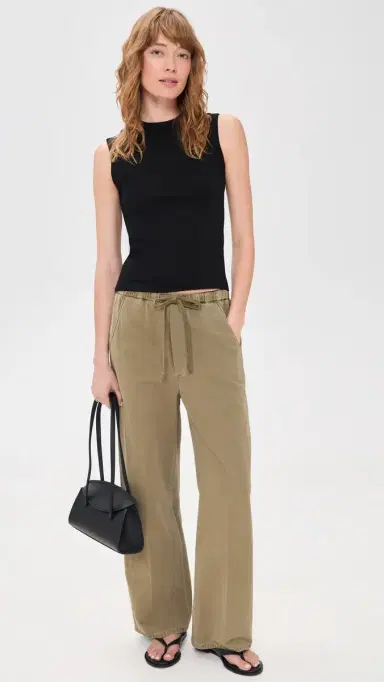 Madewell The 90s hell Tank In Compact Cotton Jet Black | Thumbnail 5 Madewell The 90s hell Tank In Compact Cotton Jet Black | Thumbnail 5