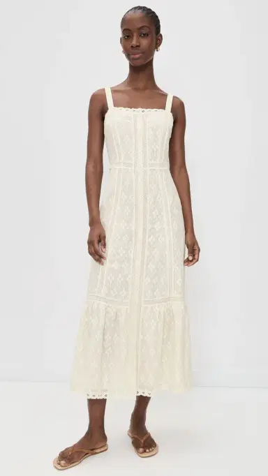 PAIGE Kelli Dress Antique White | Thumbnail 2 PAIGE Kelli Dress Antique White | Thumbnail 2