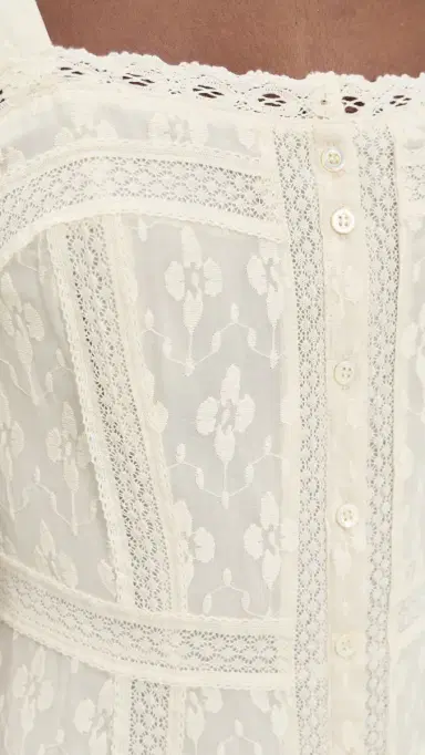 PAIGE Kelli Dress Antique White | Thumbnail 6 PAIGE Kelli Dress Antique White | Thumbnail 6