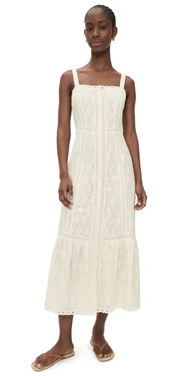 PAIGE Kelli Dress Antique White | Thumbnail 1 PAIGE Kelli Dress Antique White | Thumbnail 1