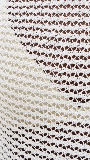 Vince Cotton Cord Tank Top Optic White | Thumbnail 6 Vince Cotton Cord Tank Top Optic White | Thumbnail 6