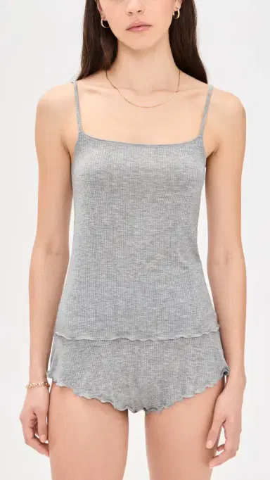Negative Whipped Cami Heather Grey | Thumbnail 2 Negative Whipped Cami Heather Grey | Thumbnail 2