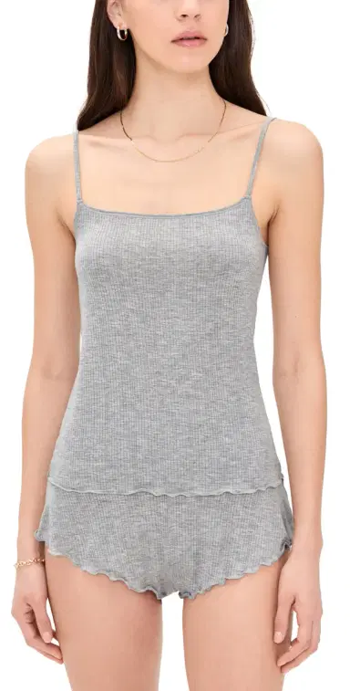Negative Whipped Cami Heather Grey | Thumbnail 1 Negative Whipped Cami Heather Grey | Thumbnail 1