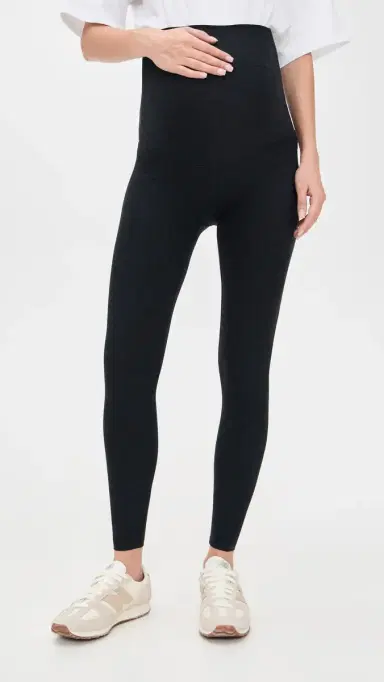 Beyond Yoga Spacedye Love The Bump aternity Midi 7/8 Leggings Darkest Night | Thumbnail 2 Beyond Yoga Spacedye Love The Bump aternity Midi 7/8 Leggings Darkest Night | Thumbnail 2