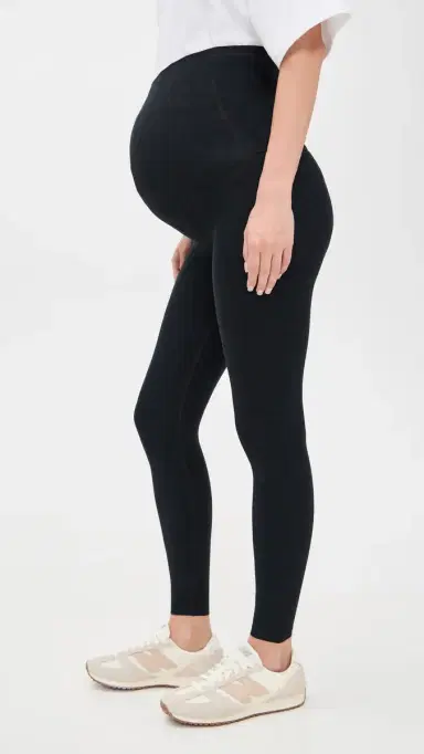 Beyond Yoga Spacedye Love The Bump aternity Midi 7/8 Leggings Darkest Night | Thumbnail 4 Beyond Yoga Spacedye Love The Bump aternity Midi 7/8 Leggings Darkest Night | Thumbnail 4