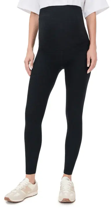 Beyond Yoga Spacedye Love The Bump aternity Midi 7/8 Leggings Darkest Night | Thumbnail 1 Beyond Yoga Spacedye Love The Bump aternity Midi 7/8 Leggings Darkest Night | Thumbnail 1